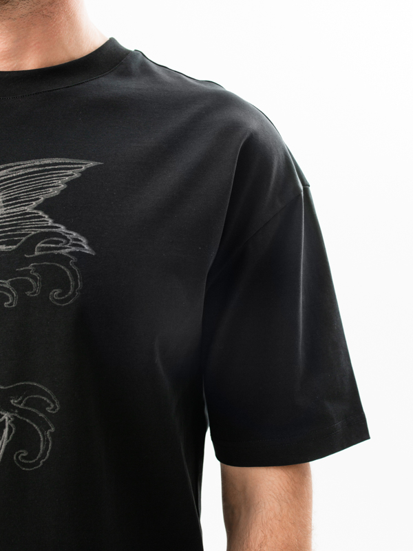 Футболка мужская летняя Remington  Fish Black Черный (4)