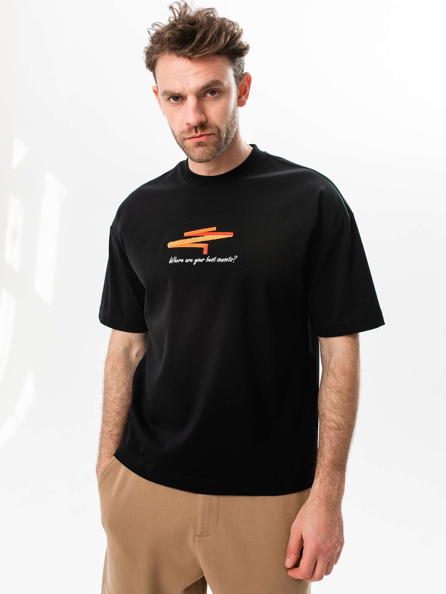 Футболка мужская летняя Remington Sunset View Black (3)