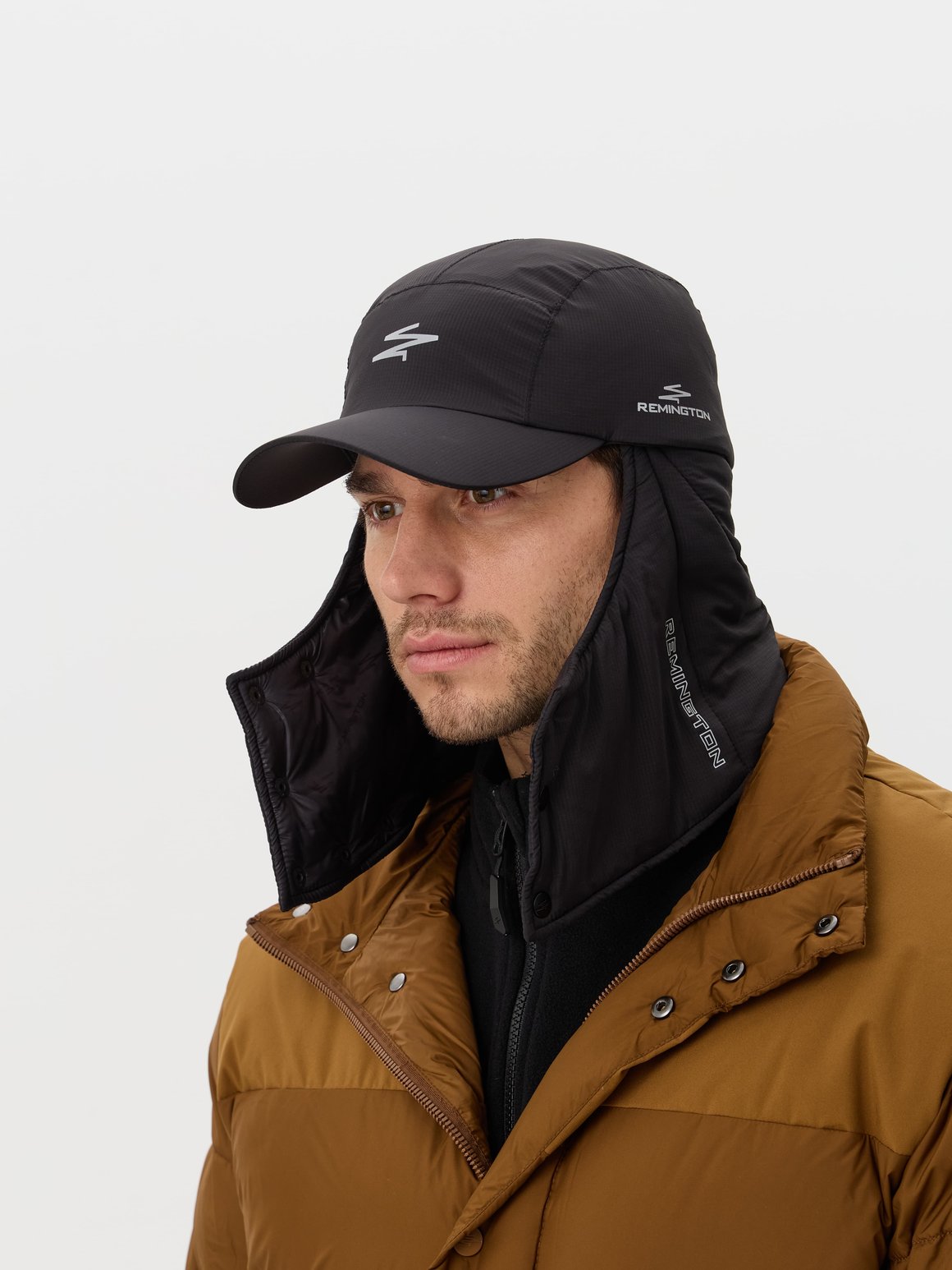 Кепка мужская зимняя Remington Race Black (1)