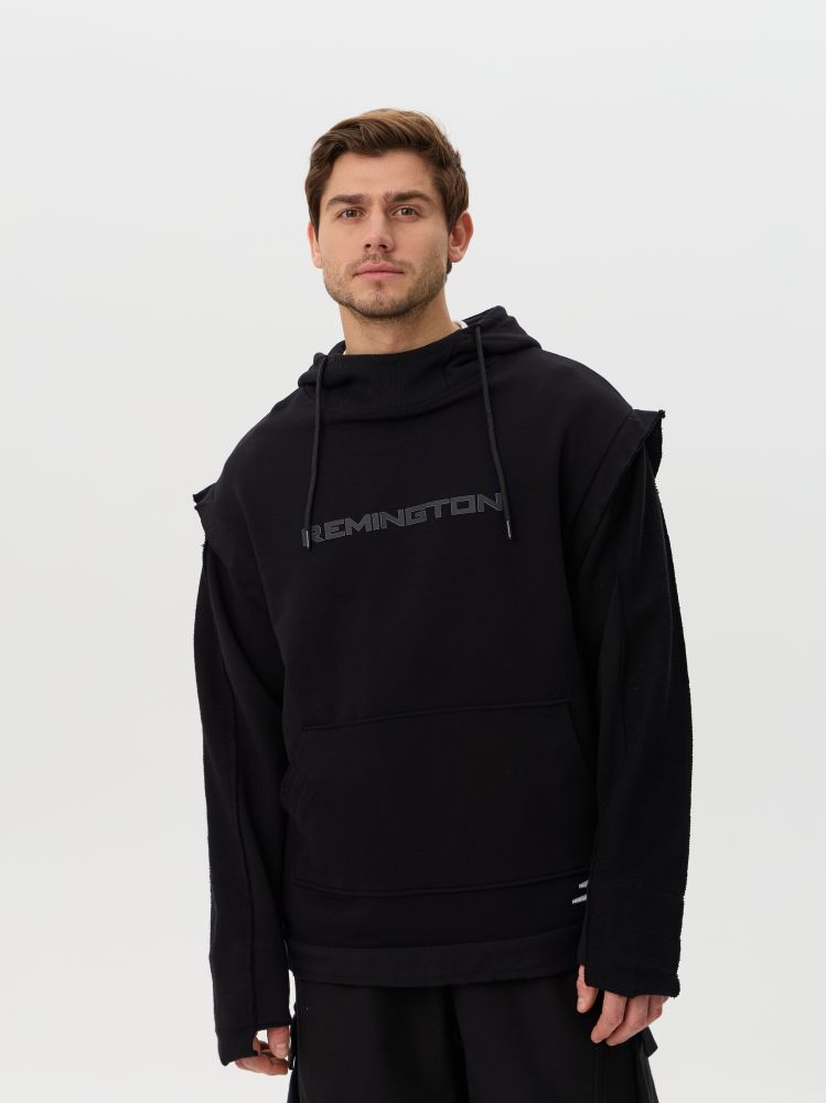 Какими преимуществами выделяется худи Remington Dune I Black среди повседневной одежды