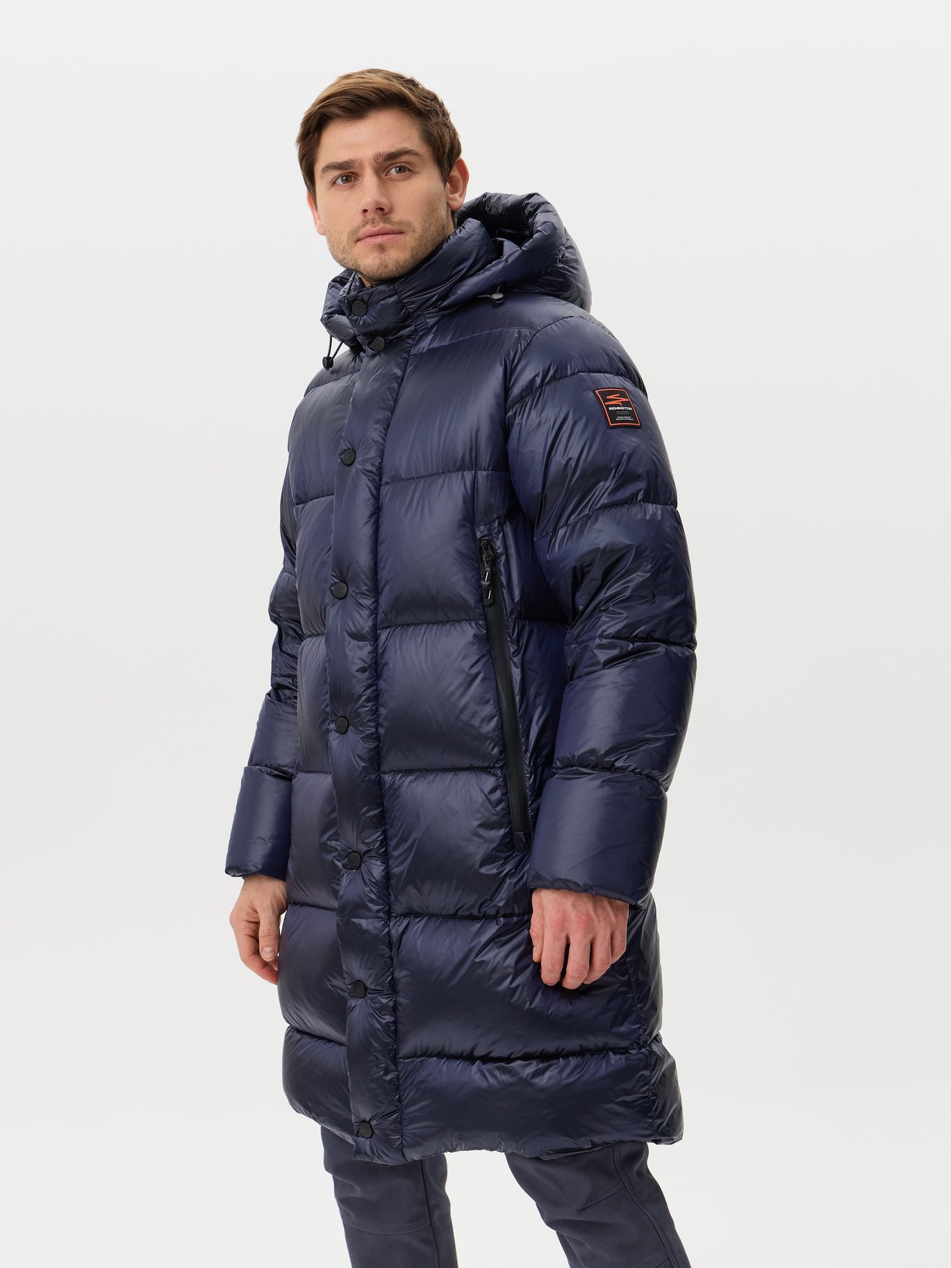 Пальто пуховое мужское Remington DOW3 Нydron Blue (8)