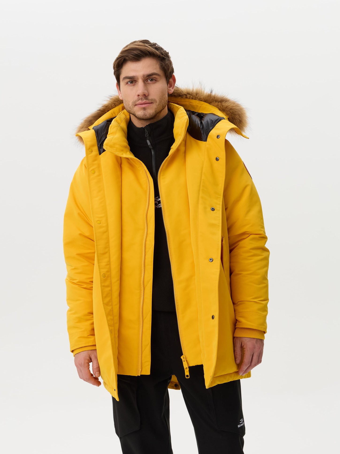 Куртка парка мужская Remington WM1 Yellow (3)