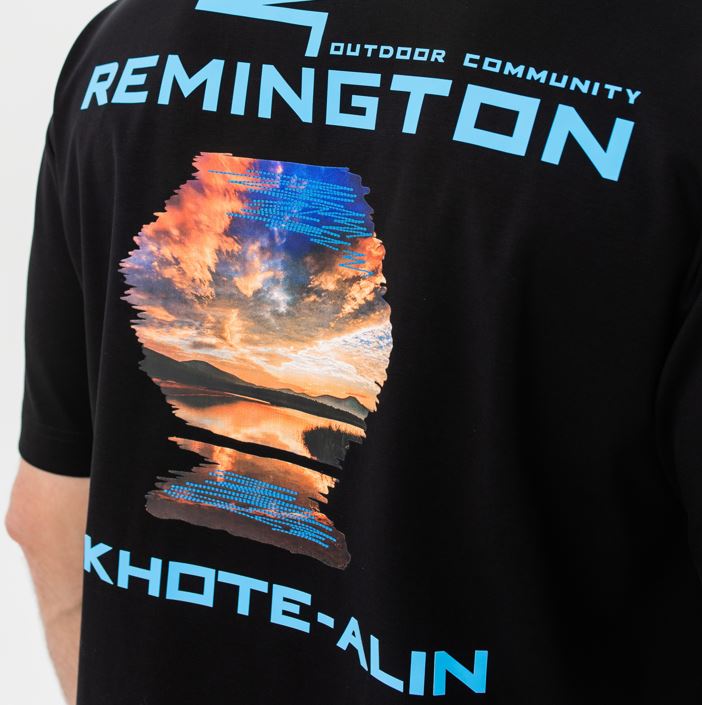Закат над Сихотэ-Алинем: футболка Remington Sunset View Black
