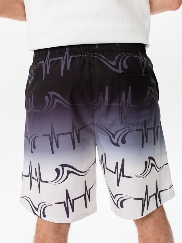 Шорты плавательные мужские летние Remington Surfing Gradient Gray (5)