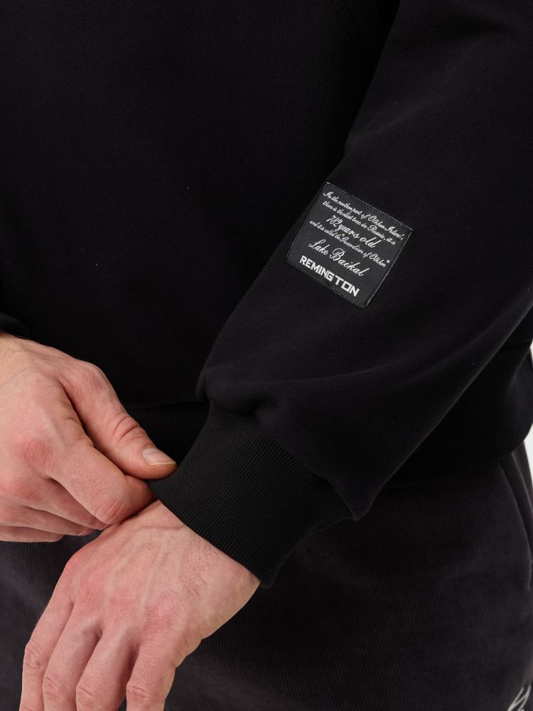 Мужское худи Remington Mountains — стиль и символика с глубиной Байкала